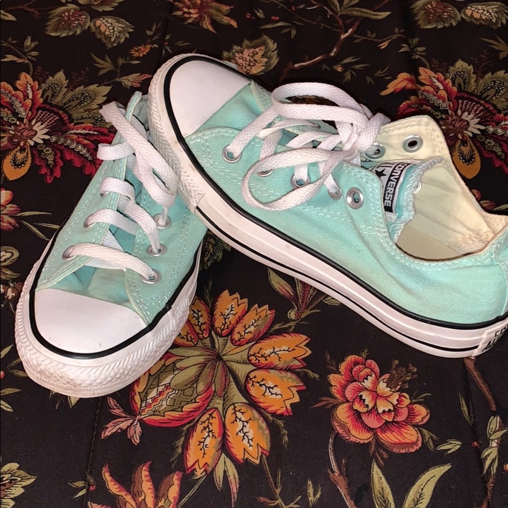Mint Green Converse